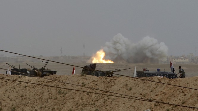 Nhắm mục tiêu vào nơi ở của một chỉ huy IS ở Mosul, Iraq.