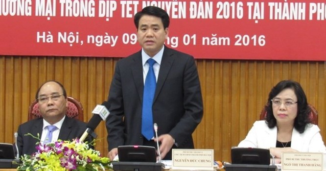 Chủ tịch UBND TP Hà Nội Nguyễn Đức Chung.