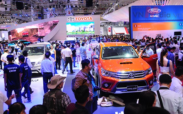Toyota khá thành công với mức tăng 23% so với năm 2014 nhưng vẫn thấp hơn mức tăng chung của toàn thị trường