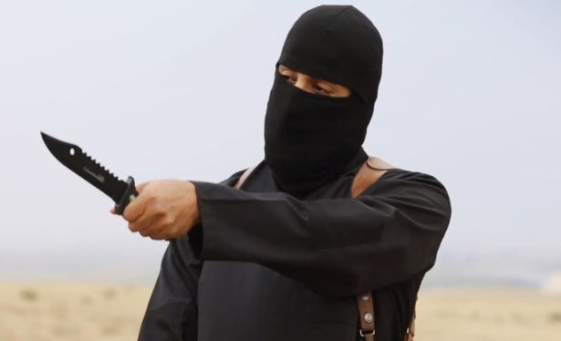 "John Thánh chiến" xuất hiện trong một video của IS. Ảnh: Mirror