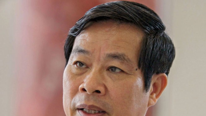 Bộ trưởng Bộ Thông tin và truyền thông Nguyễn Bắc Son trả lời báo chí - Ảnh: Việt Dũng