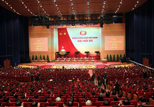 Toàn cảnh Đại hội phiên khai mạc Đại hội XII - Ảnh: Lưu Quang Phổ