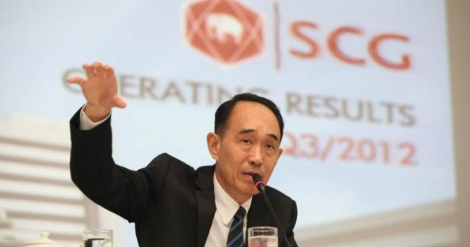 Ông Kan Trakulhoon – Chủ tịch kiêm Giám đốc điều hành SCG.