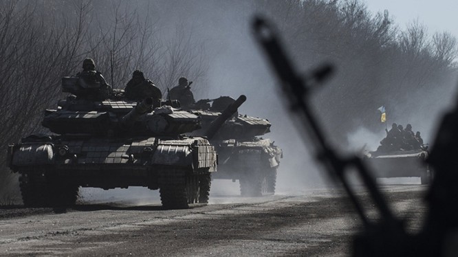 Xe tăng của quân đội Ukraine