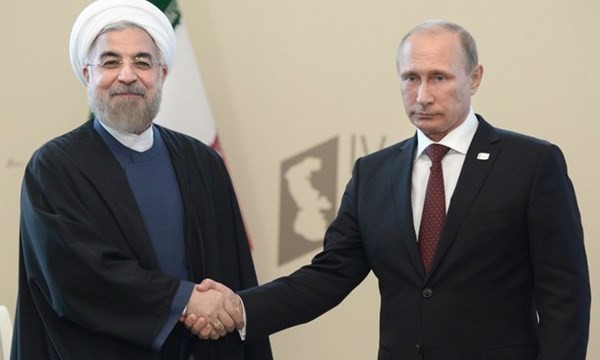 Tổng thống Putin và Tổng thống Iran Hassan Rouhani