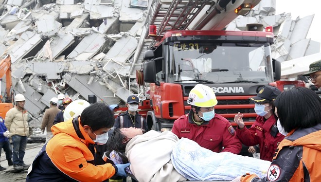 4 người Việt mất tích trong vụ động đất ở Đài Loan