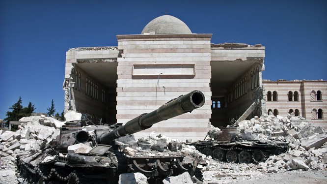 Video cuộc chiến hủy diệt chống IS tại Syria, những cảnh quay dữ dội từ drone 