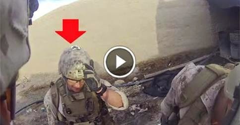 Clip: Mũ trận cứu lính Mỹ khỏi phát đạn tử thần của Sniper