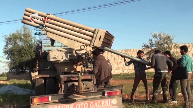 Phe đối lập Syria nhận được tên lửa Grad từ phương Tây