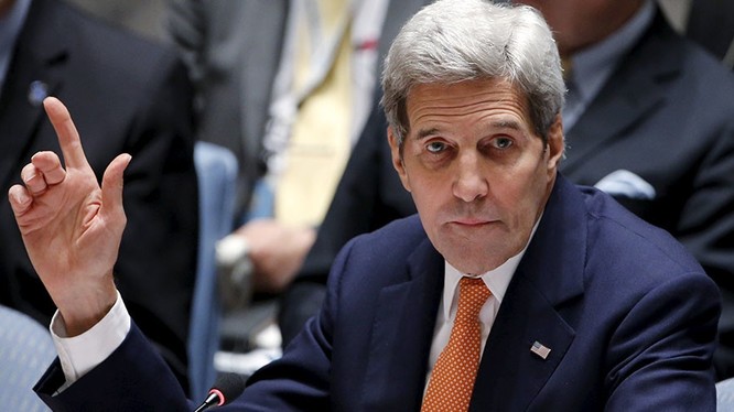 Ngoại trưởng Mỹ John Kerry (Ảnh: Eduardo Munoz/Reuters)