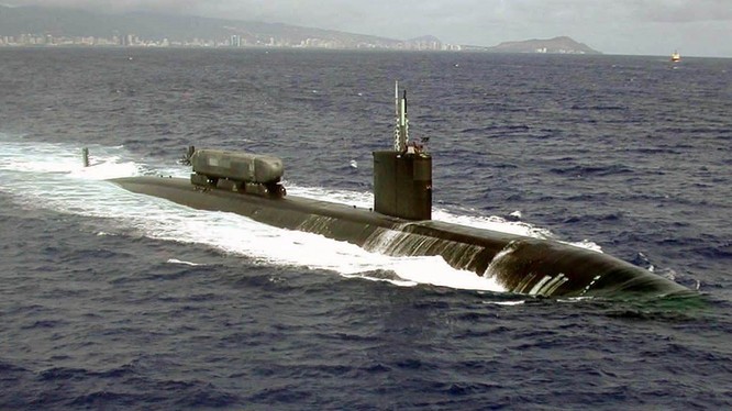 Tàu ngầm tấn công hạt nhân lớp Los Angeles của Hải quân Mỹ. Ảnh: Hải quân Mỹ