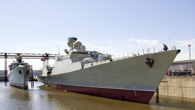Ngày 27.4, Nhà máy đóng tàu Maxim Gorky ở Zelenodolsk, Cộng hoà Tatarstan, Nga đã làm lễ hạ thuỷ chiếc tàu chiến lớp Gepard 3.9 thứ 3 cho Hải quân Việt Nam, trước sự chứng kiến của quan chức Việt Nam, Nga và Tatarstan.