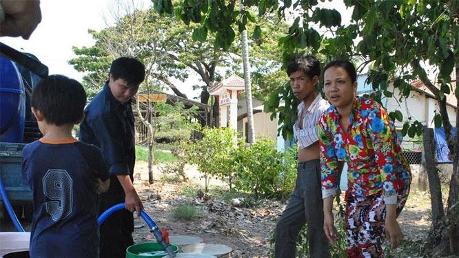 TP Rạch Giá (Kiên Giang) đang đứng trước đợt "khủng hoảng nước ngọt" nghiêm trọng