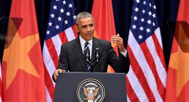 Tổng thống Obama: "Cuộc chiến tranh chia rẽ chúng ta nhưng giờ đây hai nước đã hàn gắn".