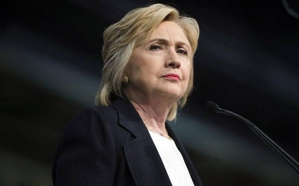 Ứng cử viên của đảng Dân chủ trong cuộc bầu cử tổng thống Mỹ năm 2016, bà Hillary Clinton. (Nguồn: AP)
