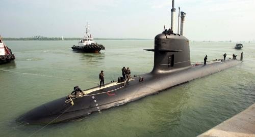 Hình ảnh tàu ngầm lớp Scorpene. Ảnh: Sputnik