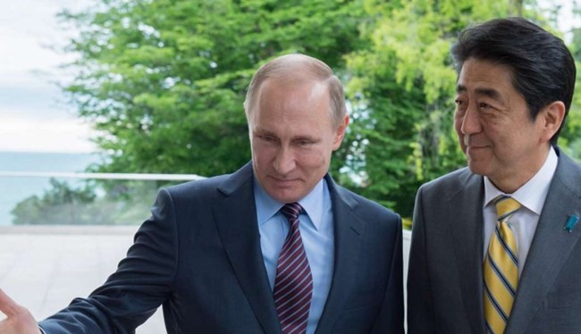 Quan hệ Nga-Nhật đang có dấu hiệu cải thiện, ông Putin dự kiến thăm Nhật Bản vào tháng 12 tới