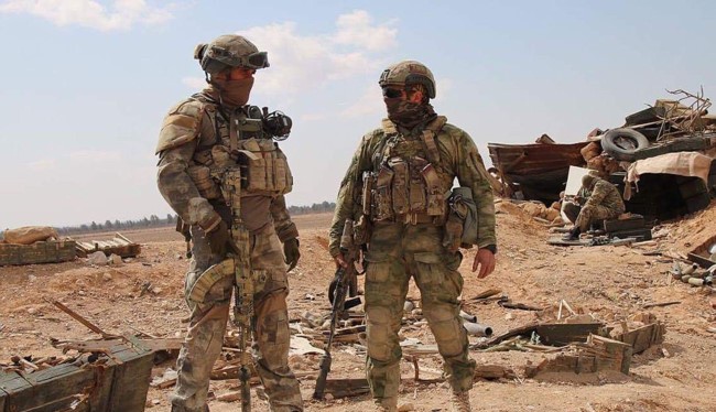 Binh sĩ đặc nhiệm Nga trên chiến trường Syria - ảnh minh họa South Front
