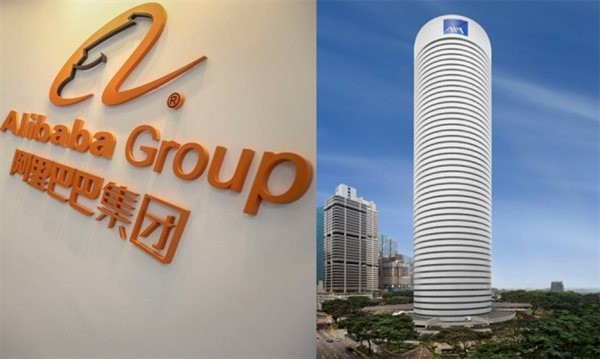 Alibaba vừa mua 50% cổ phần của cao ốc AXA Tower cao 50 tầng tọa lạc ở khu trung tâm thương mại của Singapore được định giá 1,2 tỉ đô la. Ảnh: Aliprop