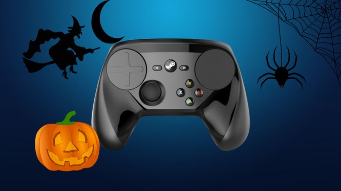 Hình ảnh quảng cáo cho đợt giảm giá Halloween của Steam (Nguồn: eurogamer)