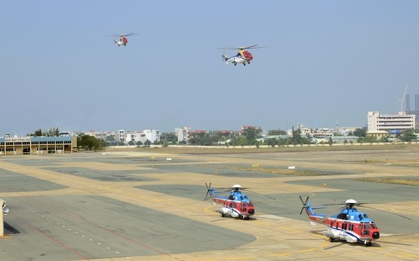 Sân bay Vũng Tàu đang nằm trong Thành phố nơi tập trung dân cư