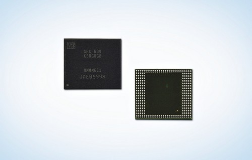 Bộ nhớ RAM lên tới 8 GB được Samsung hướng tới các thiết bị di động cao cấp.