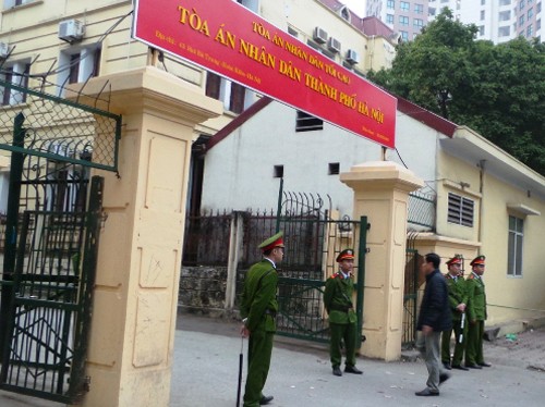 Trụ sở TAND TP Hà Nội hiện tại ở 43, Hai Bà Trưng.