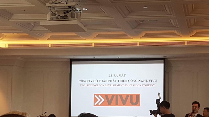 Họp báo công bố thành lập Công ty cổ phần phát triển công nghệ Vivu - Ảnh: P.Q