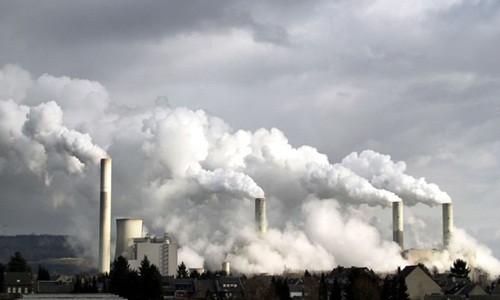Nồng độ CO2 trong khí quyển Trái Đất vượt qua ngưỡng 410 ppm. Ảnh: Zee News. 