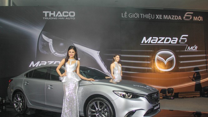 Buổi ra mắt Mazda6 của Thaco diễn ra trước đó.