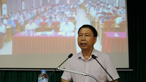 Ông Nguyễn Hồng Lâm - Ảnh: Cổng thông tin điện tử huyện Quốc Oai.