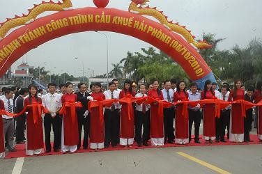 Dự án đầu tư xây dựng cầu Khuể, Hải Phòng là không thực hiện đúng chỉ đạo của Thủ tướng/ Ảnh: Haiphong.gov.vn