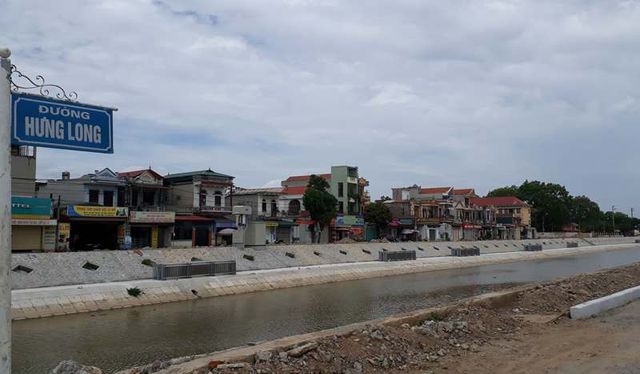 Dự án kiên cố hóa kênh Hưng Long, Nga Sơn, Thanh Hóa được đầu tư theo hình thức hợp đồng BT/ Ảnh: Dân trí