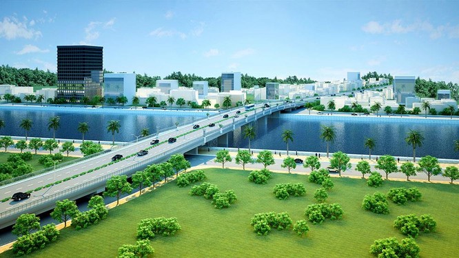 Cienco4 được chọn là nhà đầu tư cho dự án xây dựng Cầu Hiếu 2 và đường hai đầu cầu, thị xã Thái Hòa theo hình thức hợp đồng BT/ Ảnh: cienco4.vn