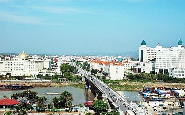 Một góc TP Móng Cái, tỉnh Quảng Ninh.