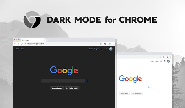 Chế độ Dark Mode trên Chrome (Ảnh: Internet)