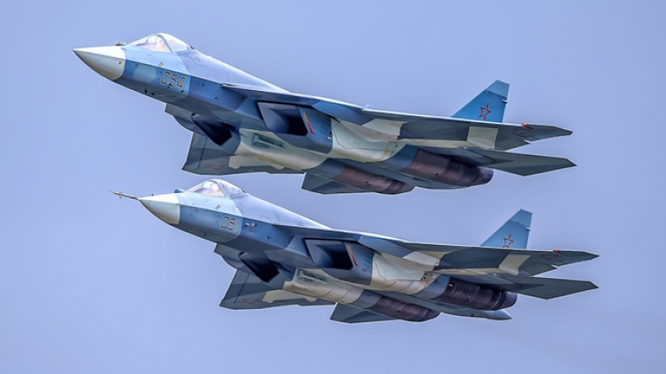 7 tính năng nổi bật nhất của máy bay chiến đấu Su-57 mới của Nga (Ảnh: Military Watch Magazine)
