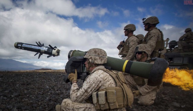 Mỹ cung cấp tên lửa chống tăng Javelin cho quân đội Ukraine