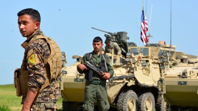 Người Kurd được Mỹ hậu thuẫn rất tích cực nhằm chia cắt lãnh thổ Syria