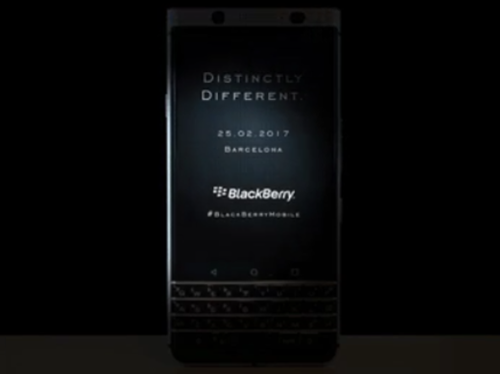 Smartphone BlackBerry Mercury ra mắt ngày 25/2