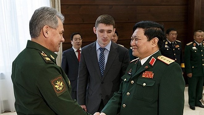 Đại tướng, Bộ trưởng Quốc phòng Việt Nam Ngô Xuân Lịch vừa thăm Nga