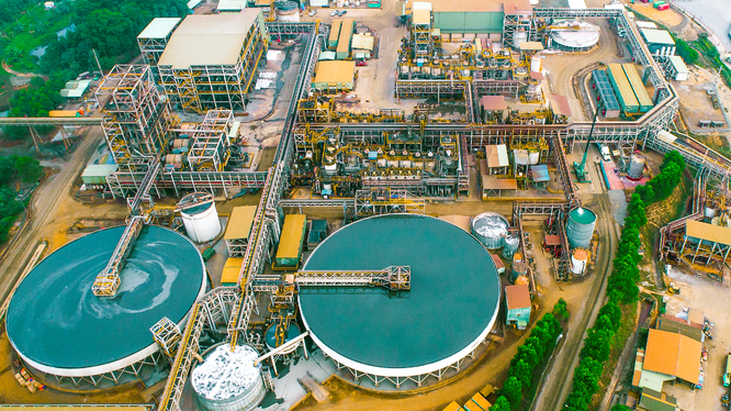 Dây chuyền nhà máy hiện đại của Masan High-Tech Materials tại Việt Nam (Ảnh: MSR)