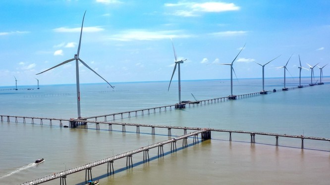 Dự án điện gió Đông Hải 1 tại tỉnh Trà Vinh