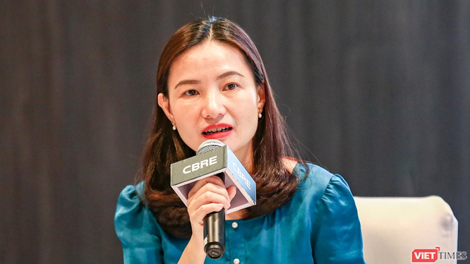 Bà Dương Thùy Dung - Giám đốc điều hành CBRE Việt Nam 