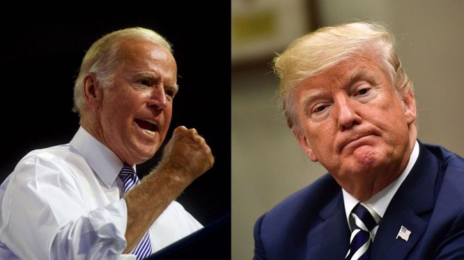 Hai ông Joe Biden và Donald Trump thường xuyên đấu khẩu trong vấn đề chính sách đối với Trung Quốc 