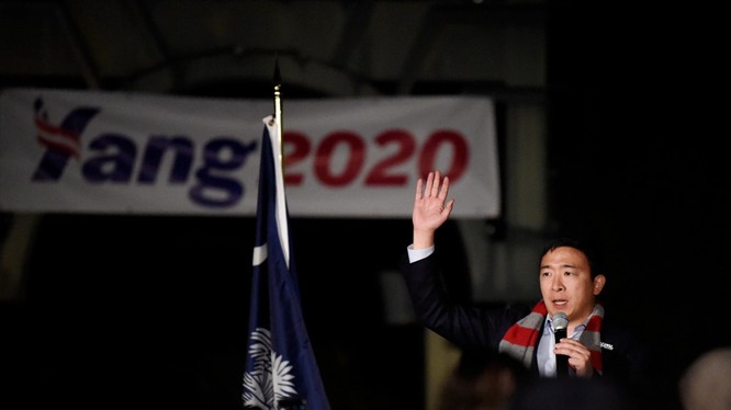 Andrew Yang trở thành ứng cử viên Tổng thống người gốc Hoa đầu tiên trong lịch sử nước Mỹ