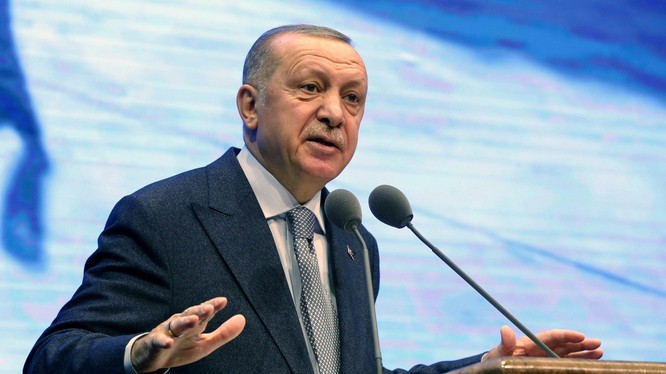 Ngày 16/1, Tổng thống Erdogan tuyên bố sẽ đưa quân đội vào Libya để giúp GNA.Ông nói, Thổ Nhĩ Kỳ sẽ sử dụng các biện pháp quân sự và ngoại giao để “đảm bảo cho sự ổn định của Libya”. (Ảnh: Tân Hoa xã)