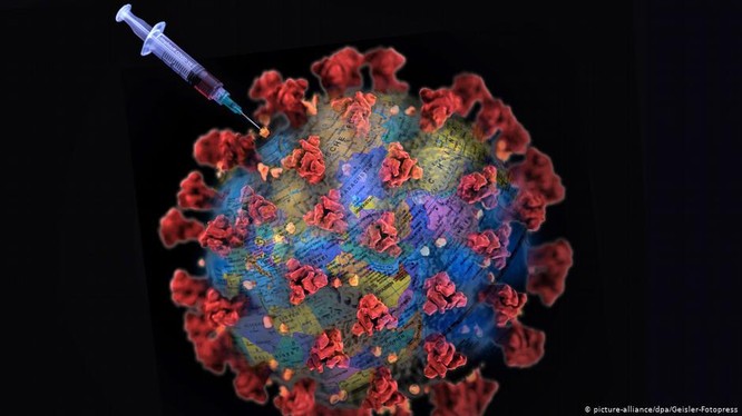 Nghiên cứu phát triển vaccine chống virus Corona mới gây dịch bệnh COVID-19 đã trở thành cuộc đua trên toàn thế giới (Ảnh:DPA).