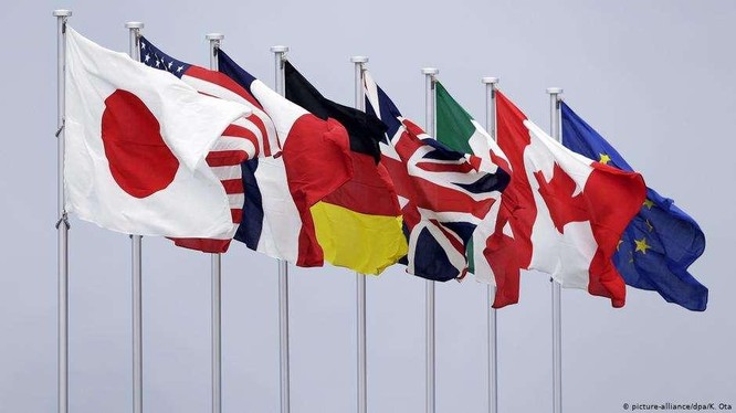 70 nghị sĩ các nước Tập đoàn G7 cùng nhau gửi thư kêu gọi các chính phủ nước mình đoàn kết chống Trung Quốc (Ảnh: Deutsche Welle).