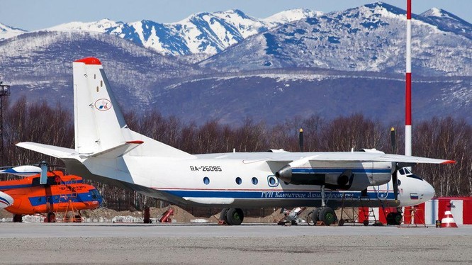 Một chiếc An-26 cùng loại với chiếc máy bay bị rơi (Ảnh: Rusian Planet).